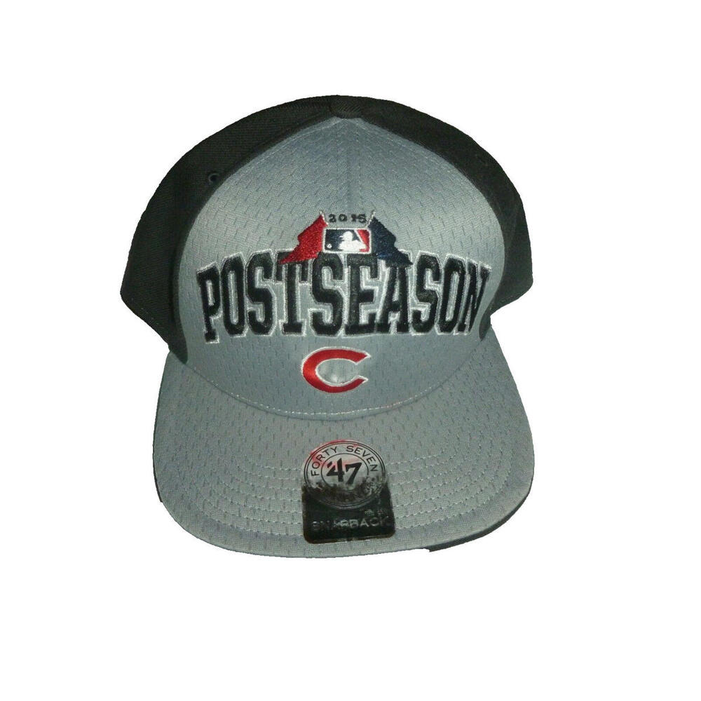 Pittsburgh Pirates 47 Brand 2015 Postseason Playoffs Official On Field Hat Cap